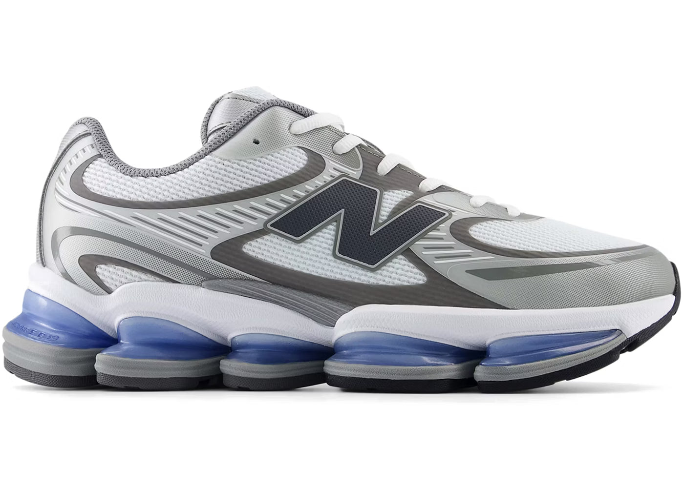 New Balance ABZORB 2000 White Silver Metallic Grey-Blue