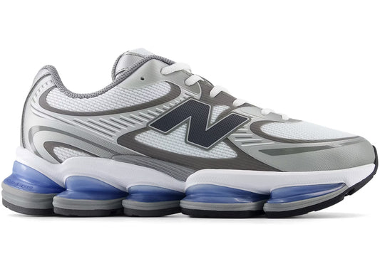 New Balance ABZORB 2000 White Silver Metallic Grey-Blue