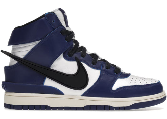 Nike Dunk High × AMBUSH Deep Royal